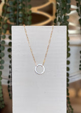 Infinity Circle Necklace
