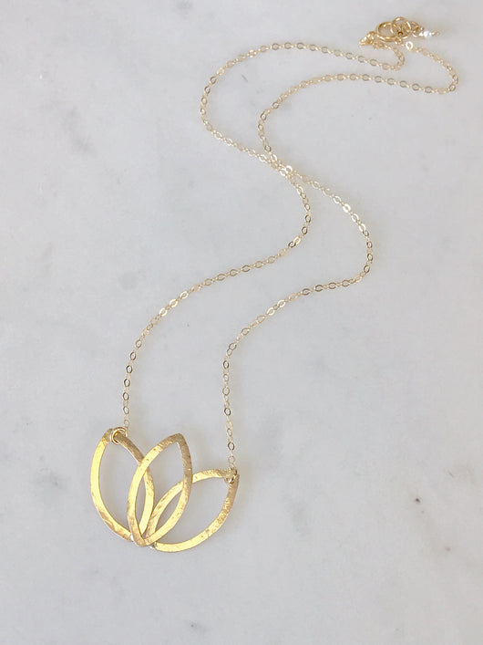 Lotus Blossom Necklace