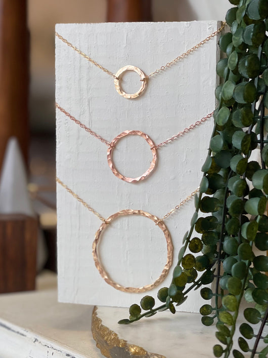 Infinity Circle Necklace