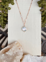 Marie Coin Pearl Necklace
