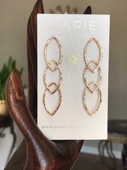 Triple Leaf Studs