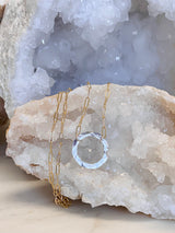 Infinity Circle Necklace