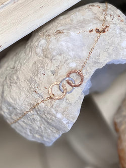 Triple Infinity Circle Necklace