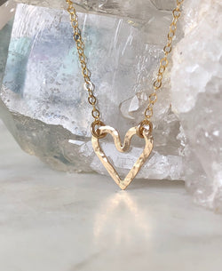 Open Heart Necklace